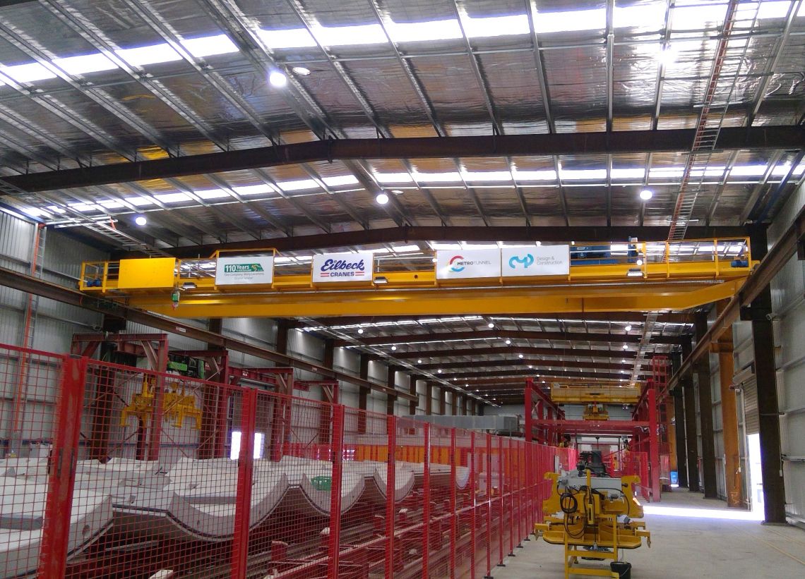 10(5+5)t x 24m double girder crane