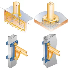 Jib Cranes Mountings